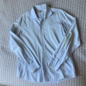 Mens Burberry check dress shirt